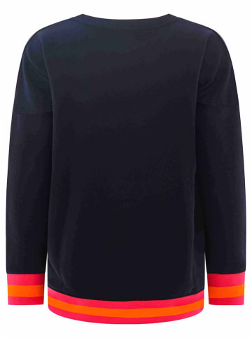 Zwillingsherz Sweatshirt "Dana" in Dunkelblau