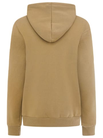 Zwillingsherz Hoodie "Wild Free" in Khaki