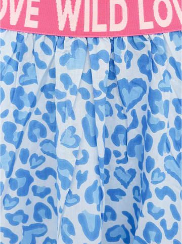 Zwillingsherz Rock "Leo Herzen" in Blau/ Pink