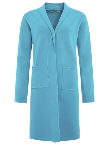 Zwillingsherz Cardigan "Jessy" in Türkis