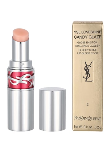 Yves Saint Laurent Lippenstift "Loveshine Candy Glaze - #02 Healthy Glow Plumper", 3,2 g