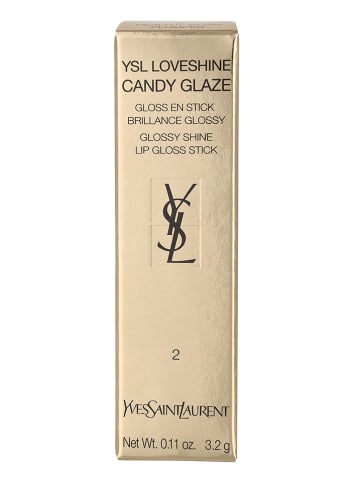 Yves Saint Laurent Lippenstift "Loveshine Candy Glaze - #02 Healthy Glow Plumper", 3,2 g