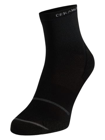 Odlo Funktionssocken "Ceramicool Reflective" in Schwarz