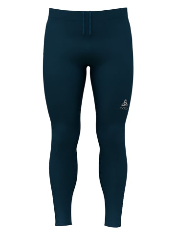Odlo Legginsy "Essential" w kolorze granatowym do biegania