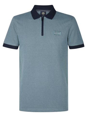 Petrol Poloshirt in Hellblau