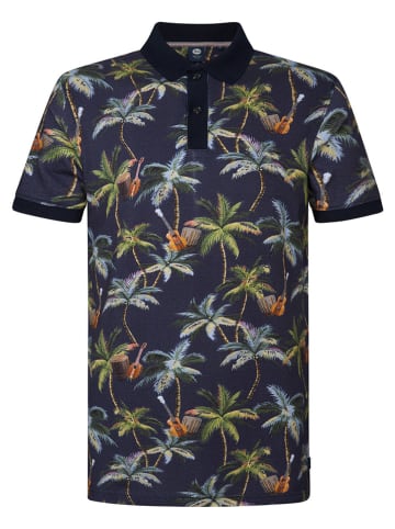 Petrol Poloshirt in Dunkelblau