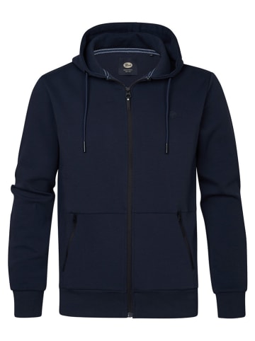 Petrol Sweatvest donkerblauw