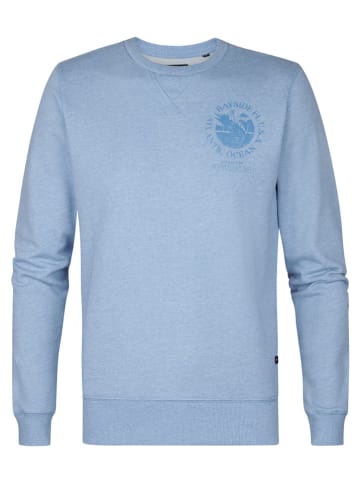 Petrol Pullover in Hellblau