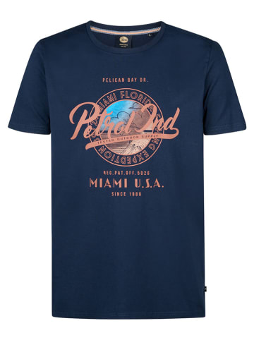 Petrol Shirt in Dunkelblau