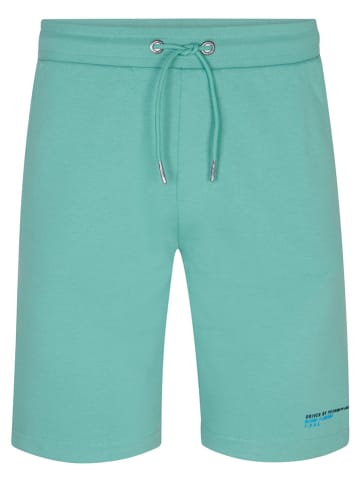 Petrol Sweatshorts in Türkis