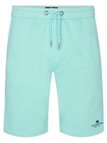 Petrol Sweatshorts in Türkis