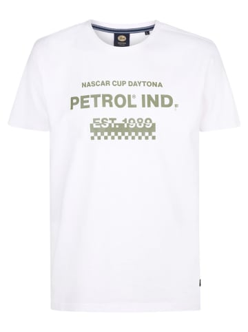 Petrol Koszulka w kolorze białym