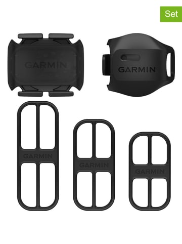 Garmin 2er-Set: Geschwindigkeits- und Trittfrequenzsensoren in Schwarz