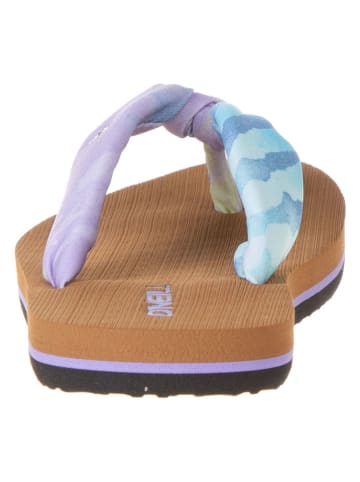 O'Neill Teenslippers "Ditsy" paars/lichtblauw
