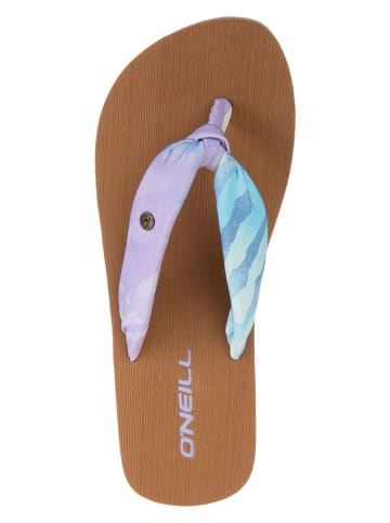 O'Neill Teenslippers "Ditsy" paars/lichtblauw