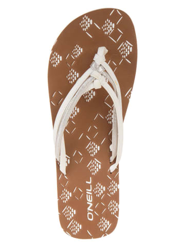 O'Neill Teenslippers "Ditsy" wit