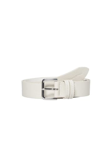 Marc O´Polo Leren riem wit