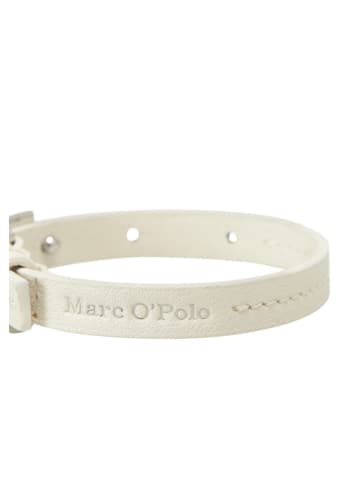 Marc O´Polo Leder-Armband in Weiß