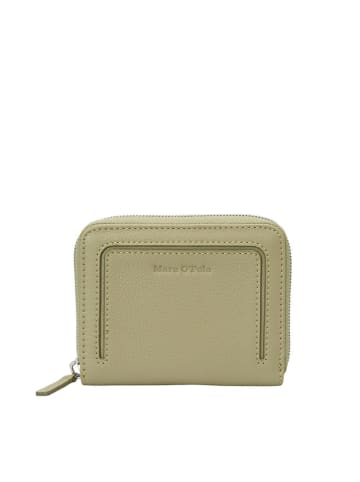 Marc O´Polo Leder-Geldbörse in Khaki - (B)13 x (H)10 x (T)2,5 cm