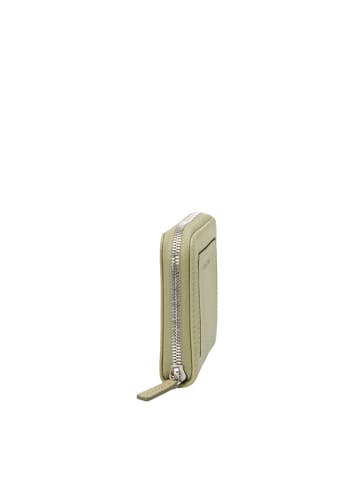 Marc O´Polo Leder-Geldbörse in Khaki - (B)13 x (H)10 x (T)2,5 cm