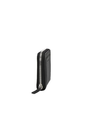 Marc O´Polo Leder-Geldbörse in Schwarz - (B)13 x (H)10 x (T)2,5 cm