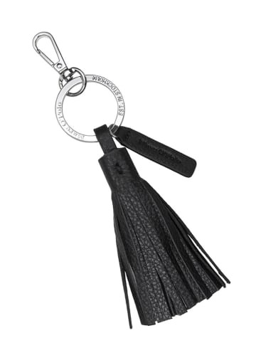 Marc O´Polo Leren sleutelhanger zwart