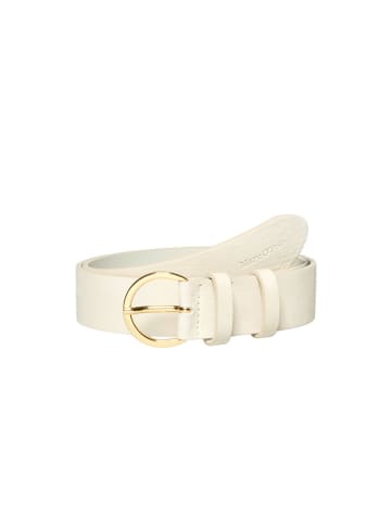 Marc O´Polo Leder-Gürtel in Creme