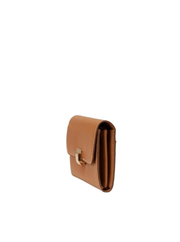 Marc O´Polo Leren portemonnee lichtbruin - (B)20 x (H)11 x (D)3 cm