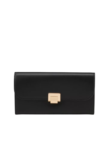 Marc O´Polo Leder-Geldbörse in Schwarz - (B)20 x (H)11 x (T)3 cm