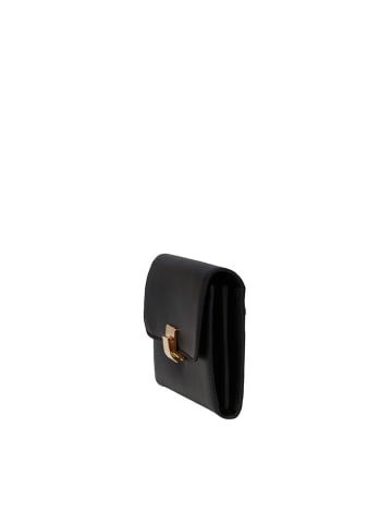 Marc O´Polo Leder-Geldbörse in Schwarz - (B)20 x (H)11 x (T)3 cm