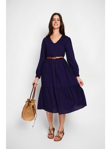 William de Faye Kleid in Dunkelblau
