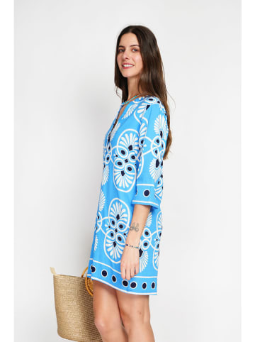 William de Faye Kleid in Hellblau