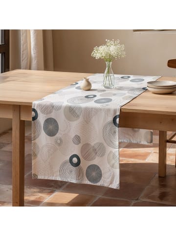 Mint Rugs Tischläufer "Caleb" in Weiß/ Blau/ Grau
