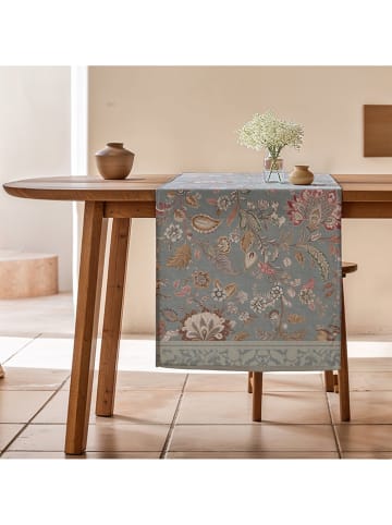 mint Deco Tischläufer "Ayana" in Hellblau/ Bunt