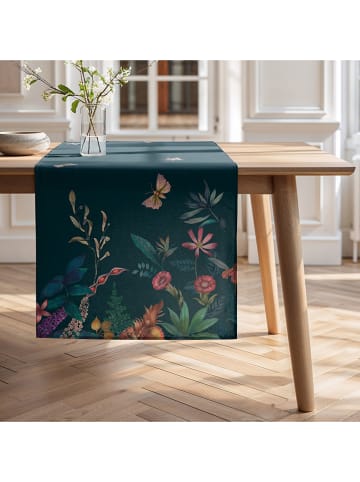 Mint Rugs Bieżnik "Amapola" w kolorze turkusowo-jasnoróżowym