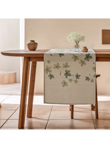 Mint Rugs Tischläufer "Iri" in Creme/ Grün
