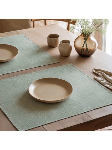 Mint Rugs 2er-Set: Tischsets "Indra" in Mint - (L)50 x (B)40 cm
