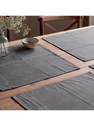 Mint Rugs 2er-Set: Tischsets "Indra" in Grau - (L)50 x (B)40 cm