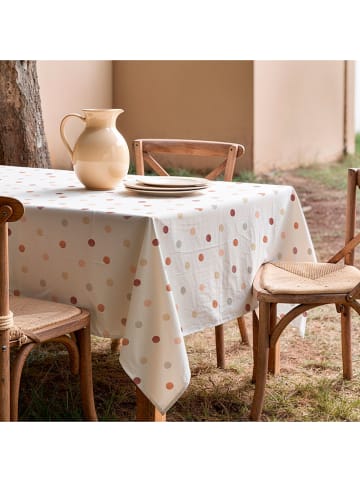 mint Deco Tafellaken "Nordic Alma" wit/meerkleurig