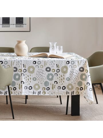 Mint Rugs Obrus "Nordic Mildred" w kolorze biało-beżowo-czarnym