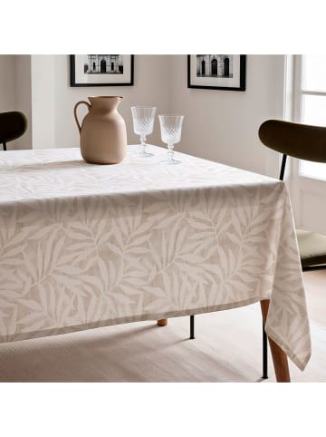 Mint Rugs Tischdecke "Floral And Tropical Tesa" in Beige/ Weiß