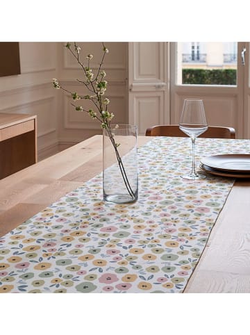 Mint Rugs Bieżnik "Thelma" w kolorze biało-jasnoróżowo-żółtym
