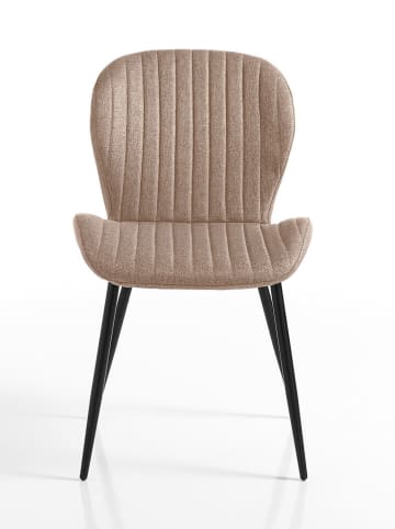 Tomasucci 4er-Set: Stühle "Handy" in Hellbraun - (B)51 x (H)86 x (T)56 cm