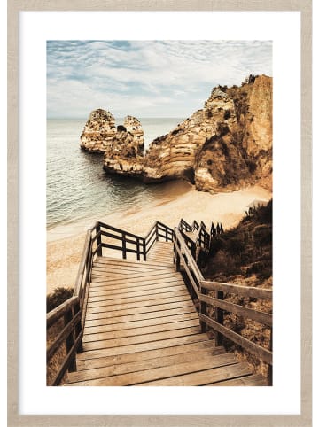 Ars Longa Gerahmter Kunstdruck "Trail to paradise"
