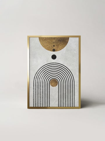 Ars Longa Ingelijste kunstdruk "Shapes zen II" - (L)70 x (B)50 cm