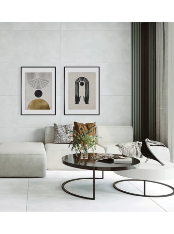 Ars Longa Ingelijste kunstdruk "Ball Gold" - (L)70 x (B)50 cm