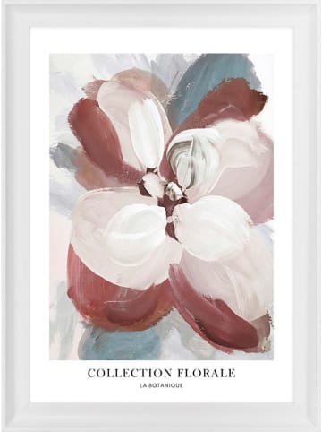 Ars Longa Ingelijste kunstdruk "Ombre Flower" - (L)70 x (B)50 cm