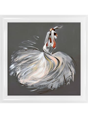 Ars Longa Gerahmter Kunstdruck "Dancing Ballerina" - (L)70 x (B)70 cm