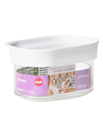 Emsa Voorraaddoos "Optima" wit - 180 ml