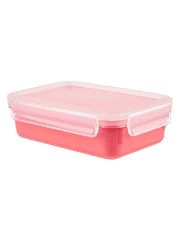 Emsa Voorraadpot "Clip & Close" koraalrood - 800 ml